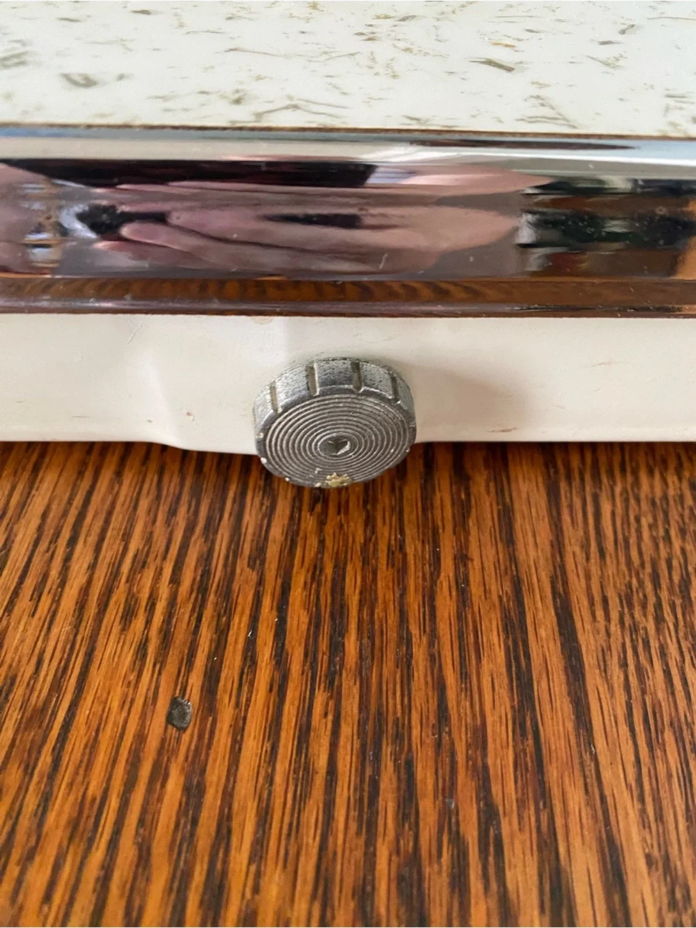 Vintage MCM 1950s Atomic Era Borg Bathroom Scale